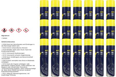 21x600ml Original MANNOL 9672 Montage Cleaner Bremsenreiniger Universal