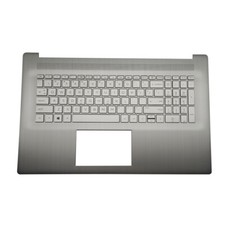 Palmrest Keyboard Silver For HP 17-CP 17Z-CP 17T-CN 17-CN0013DX 17-CN M50458-001