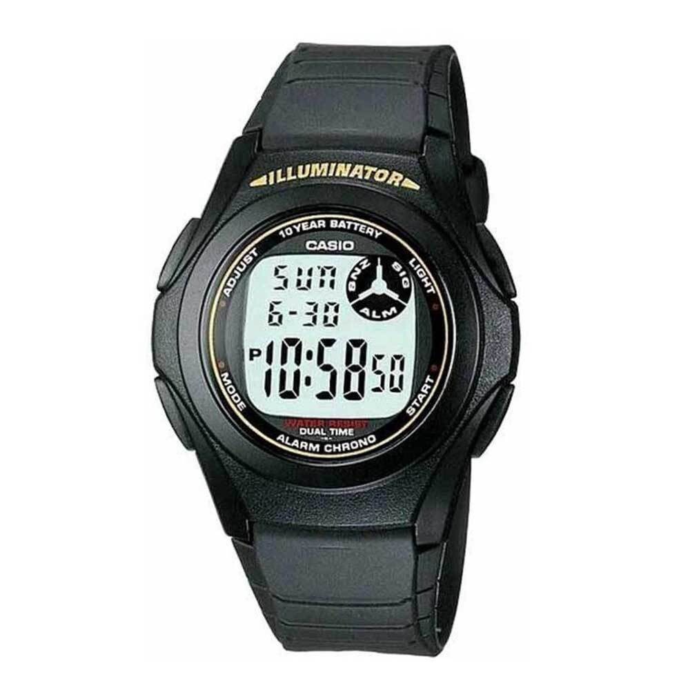 CASIO F-200W-9ADF-P Digital Men's Watch with Sporty Design  