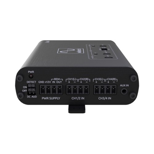 Wavtech Link4 4 Channel LOC Line Output Converter Aux In Signal Summing & Remote - Picture 2 of 4