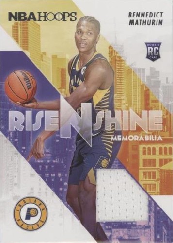 Bennedict Mathurin 2022-23 Hoops Blue #236 RC Rookie Indiana