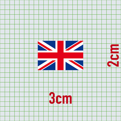 Union Jack Aufkleber Set – 3 Motive, Ca. 10x5 Cm, Wetterfest
