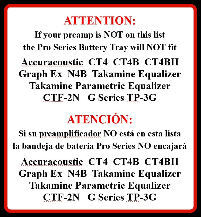 Takamine CT4B CT4BII N4B, Graph EX Pro Series guitar preamp
