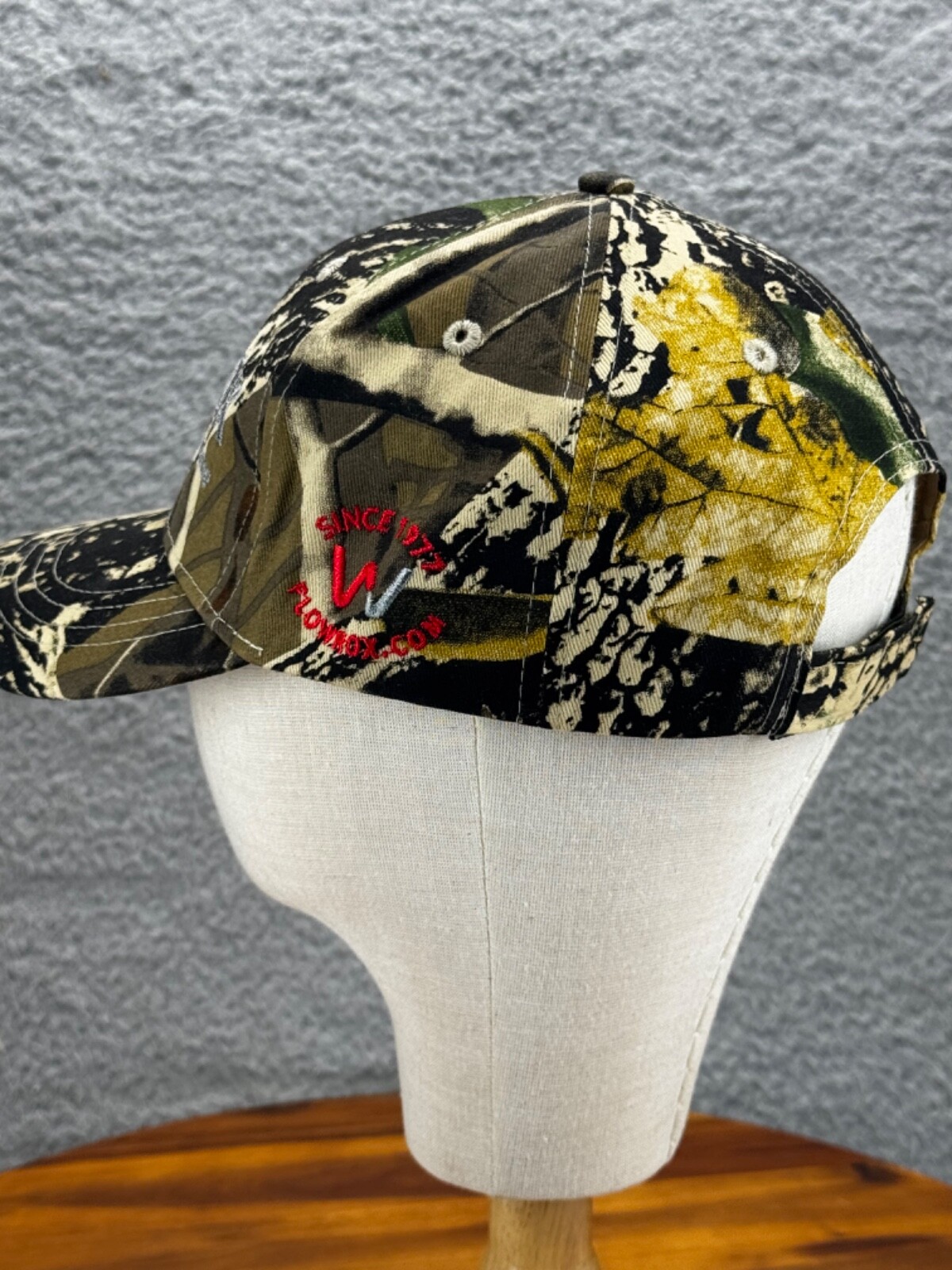 Camo Flowrox Proven Performance Hat Adjustable Ba… - image 3