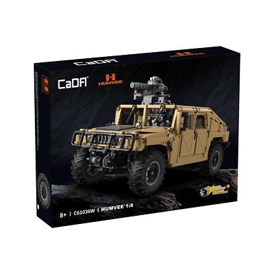 CaDA C61036W HUMVEE Fahrzeug 3935 Teile Maßstab 1:8 Ziegelbausatz