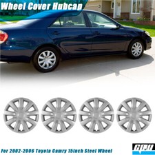 15 Hubcap Lacquer Wheel Covers For 2002-2006 Toyota Camry R15 Steel Rim