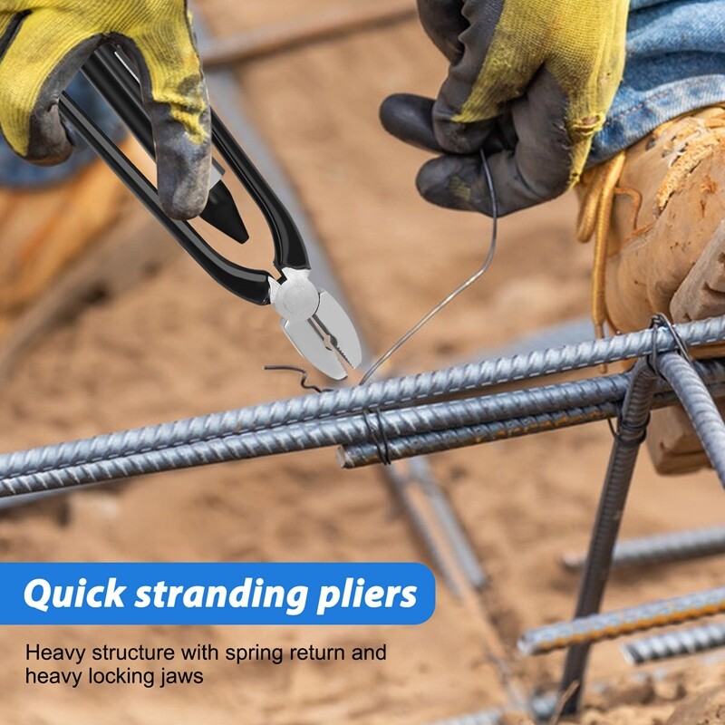 6 Inch Safety Wire Twisting Twister Side Cutting Lockwire Pliers with