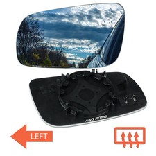 For VW Golf MK4 1996-2004 Front Wing Door Mirror Glass Heated Convex Upper Left