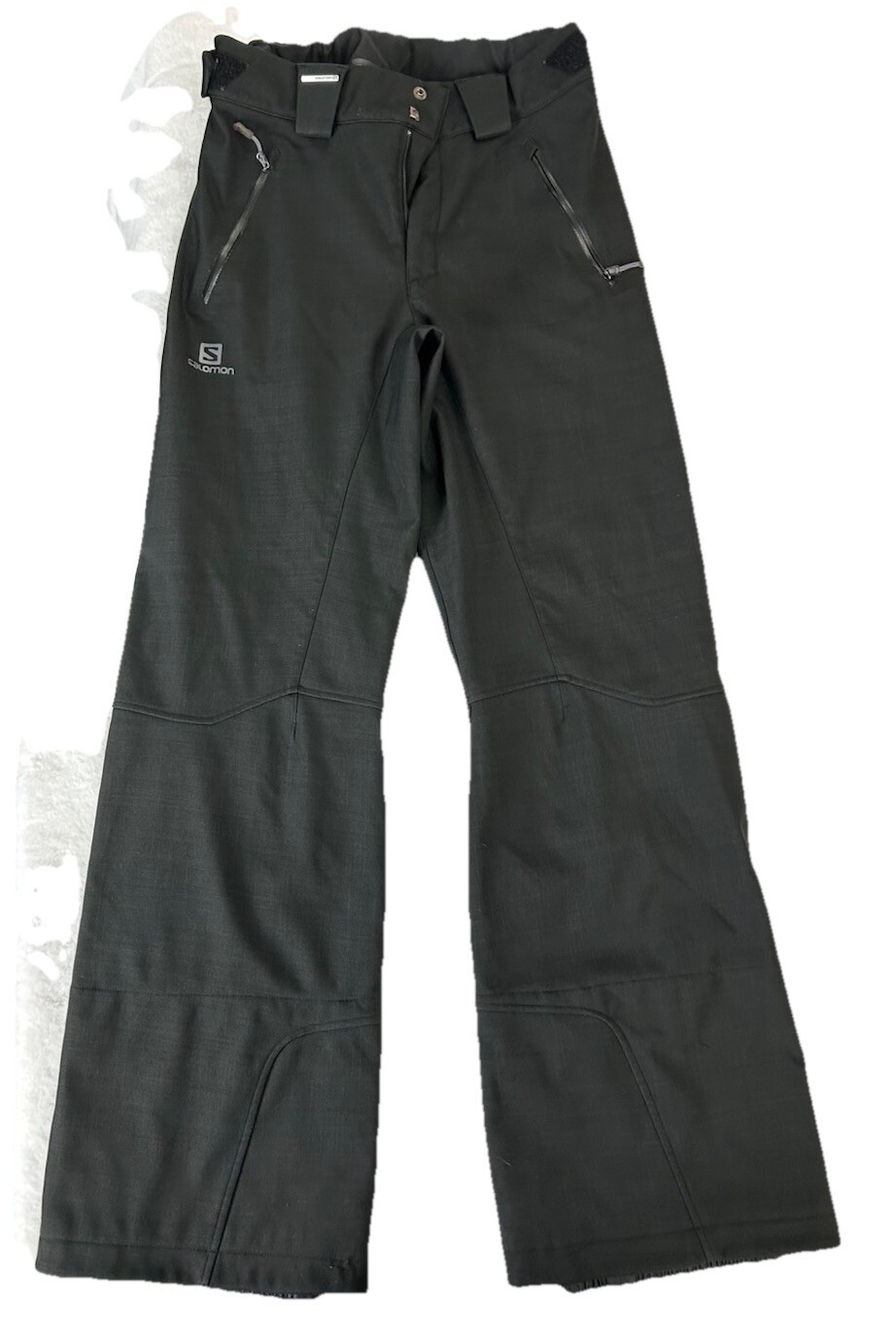 Salomon Clima Pro Pantaloni Donna Piccoli Nero Snowboard Sci Impermeabili Pantaloni