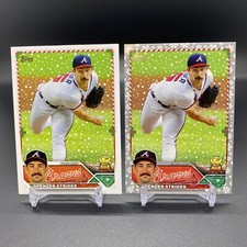 Metallic! 🚨2023 Topps Holiday Spencer Strider Atlanta Braves Rookie & Base #176