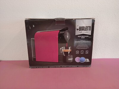 Bialetti CF90 Espressomaschine, Kunststoff für Kapseln aus Alu, 20 bar - Rose 