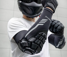 Gomitieri Moto Downhill MTB Bici Manicotti Ciclismo Supporto Gomitieri