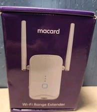 Macard WiFi Range Extender 300Mbps Model N300 Open wear on Box