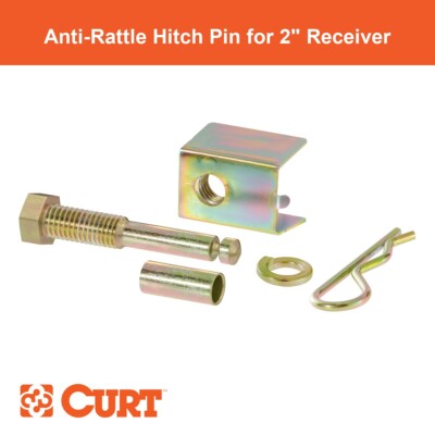 Anti-Rattle Hitch Pin and Shim (Fits 2