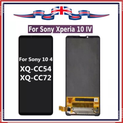 Für Sony Xperia 10 IV XQ-CC54 XQ-CC72 OLED LCD Bildschirm Display Touch Digitizer - UK