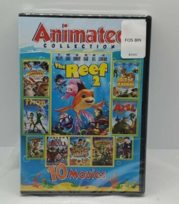 10 Animated Movie Collection (2-DVD) Widescreen BRAND NEW & SEALED ...