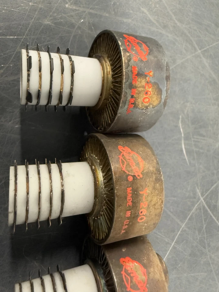 Lote de 4 tubos de vacío Y-260 Eimac 300 vatios tetrodo (4CX300A) sin probar Foto 2 de 4