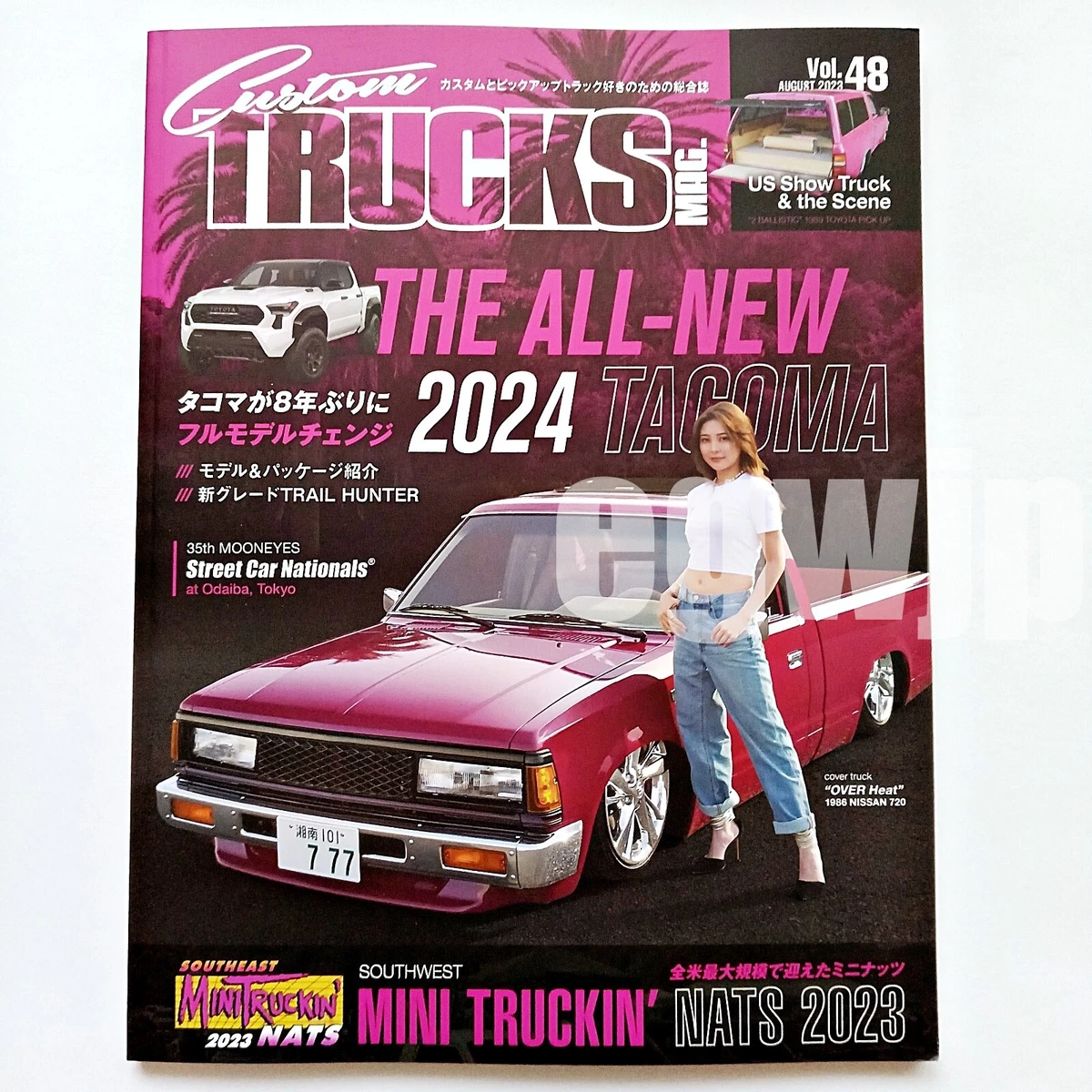 Custom TRUCKS MAG. Aug 2023. MOONEYES, CTMS Collections US Show