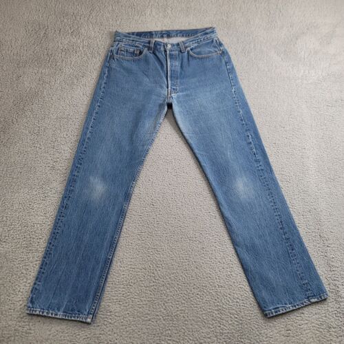 Vintage Levi's 501 Jeans Men's 31x30 Blue Original Fit Button Fly Made USA 1988 - Picture 2 of 20