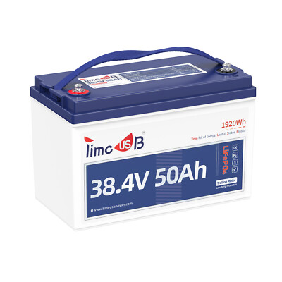 Used 36V 50Ah Lithium Battery With Low-Temp Cutoff Protection For Trolling Motor