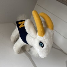 Vtg Navy Bill The Goat Mascot Plush - Dakin 1977 - Naval Academy College Doll