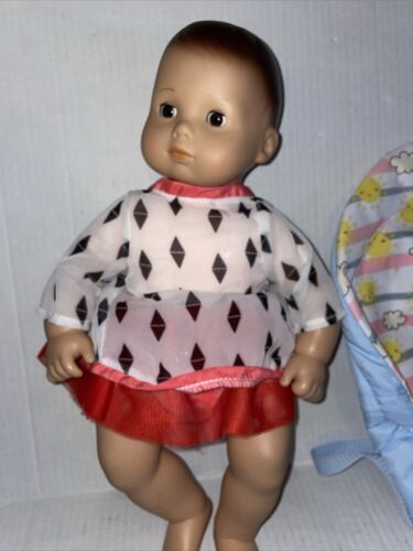 American Girl BITTY BABY DOLL Brown Hair Brown Eyes W/ accessories lot~2018 - Picture 2 of 9