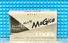THAT'S  MG-A   90  "MAGICA"  1993  TYPE IV     BLANK CASSETTE  TAPE (1) (SEALED)