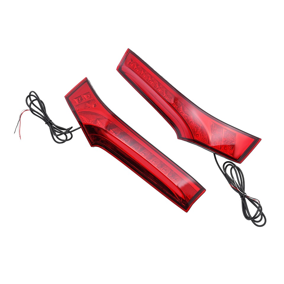 Pair LED Car Rear Trunk Pillar Light Driver & Passenger for Honda Fit ...