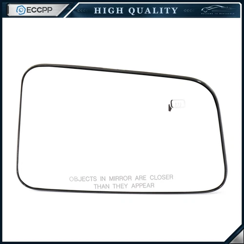 Mirror Glass For 2007-2008 Ford Edge Heated with Backing Plate Passenger Side