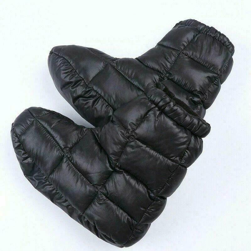 Mujer Hombre Pato Plumón Calcetines Zapatillas Botines Térmicos Interior Invierno Cálido H Foto 4 de 4