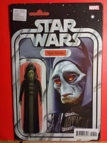2022 Marvel Comics Star Wars 28 JTC Action Figure Cover B Variant FREE SHIPPING