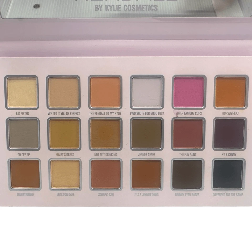 Kendall x Kylie Cosmetics Limited Edition Pressed Powder Palette - 0.03 oz x 18 - Image 3 of 4