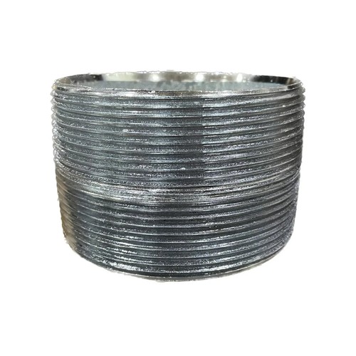 BMI 3" Galvanized Close Nipple Pipe Fitting NPT 150# UL/FM Steel
