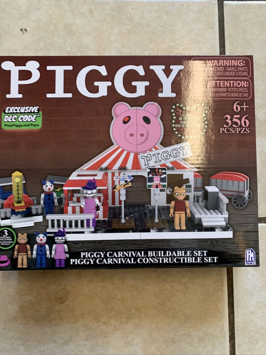 NEW Roblox Piggy Carnival Buildable Building Set w/ Figures & DLC Code 356  Pcs