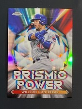 ⚾ 2021 Topps Chrome Baseball Prismic Power Insert #PP-6 Willson CONTRERAS ⚾