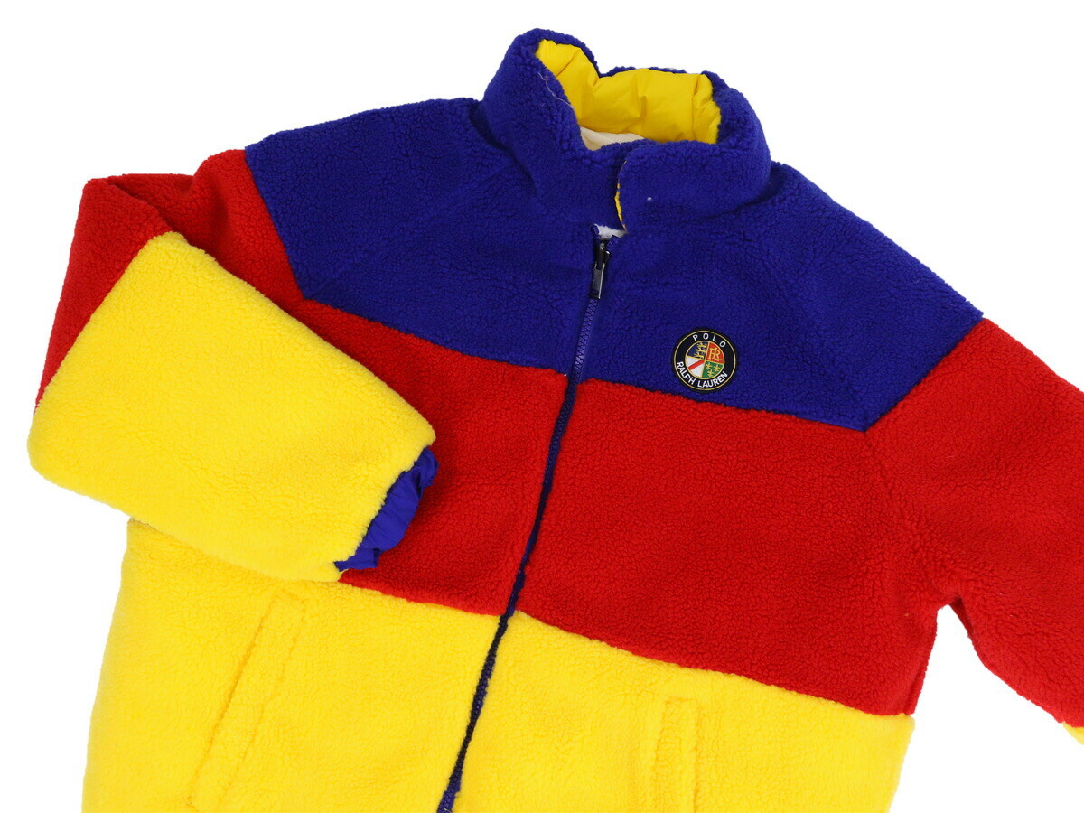 Polo Ralph Lauren 90's style Retro Down Filled Reversible Jacket