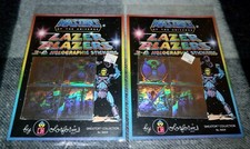 Masters of the Universe Lazer Blazers 3D Holographic Stickers  2 Pack Skeletor