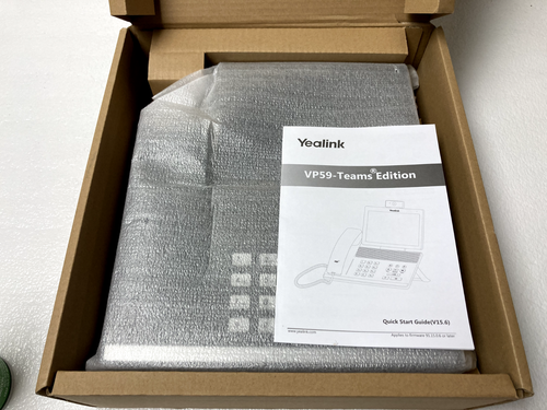 Téléphone VoIP filaire IP Yealink VP59 Teams - Noir Neuf - Photo 2/7