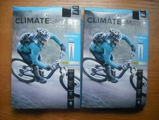 Mens NWT ClimateSmart Base Layer Pants SET of 2 prs Black BIG TALL Nano Mesh XXL