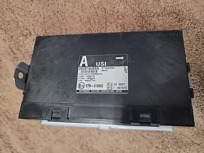 Security Control Module Subaru 10-14 Subaru Outback Anti Theft Security Control Module Unit OEM ...