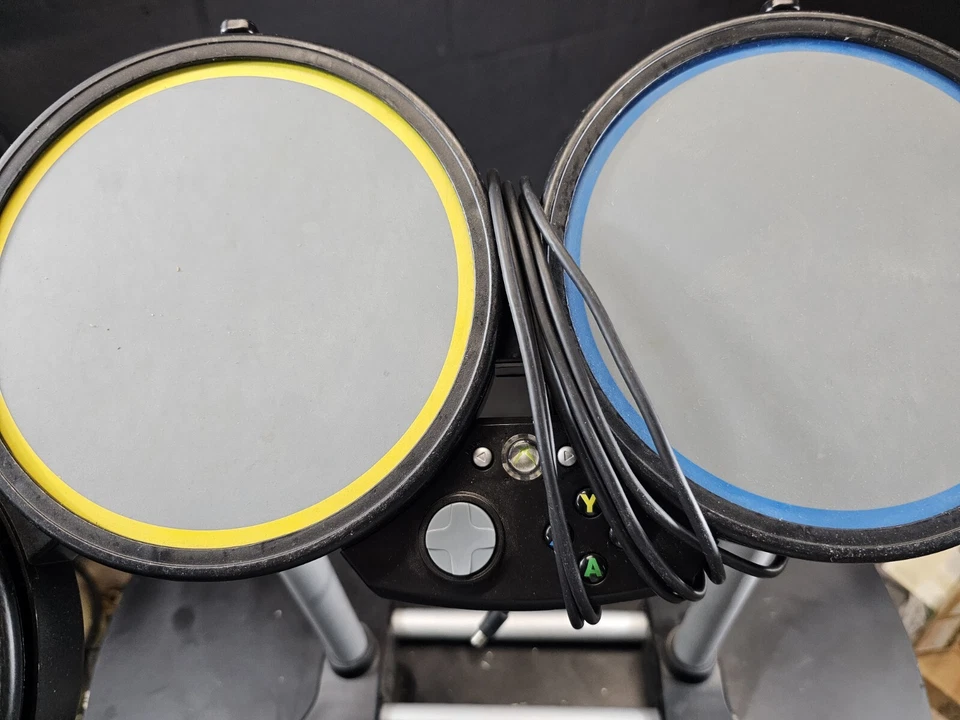 Harmonix Rockband XBOX 360 Wired Drum Set 822149 Drums No Foot Pedal Or USB  - Image 3 of 4