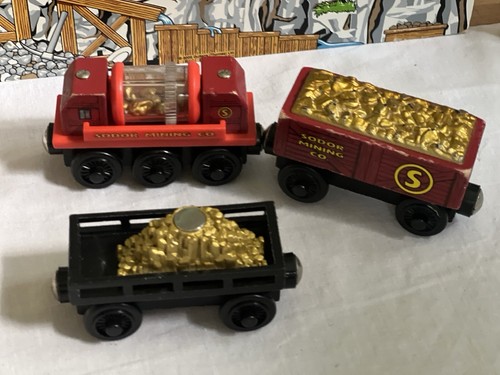 Thomas Friends Holzeisenbahn Zug GOLDMINE MOUNTAIN SET & EXTRAS nicht mehr produziert sehr guter Zustand - Bild 15 von 21
