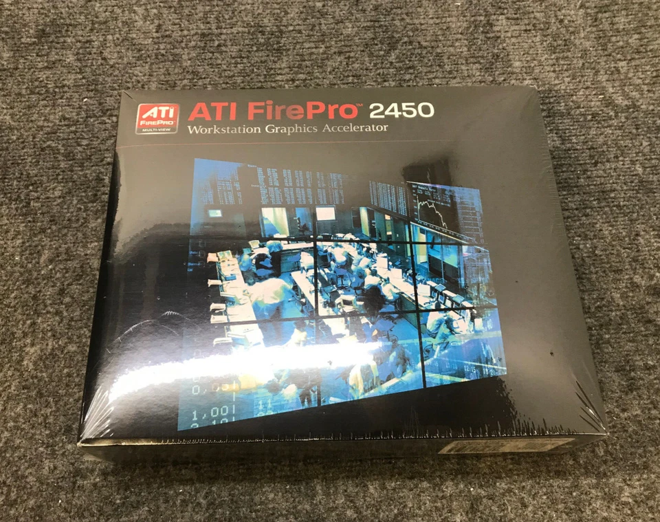Lot of 7 ATI FirePro 2450 Workstation Graphics Accelerator - NIB, Sealed - - Image 2 of 4