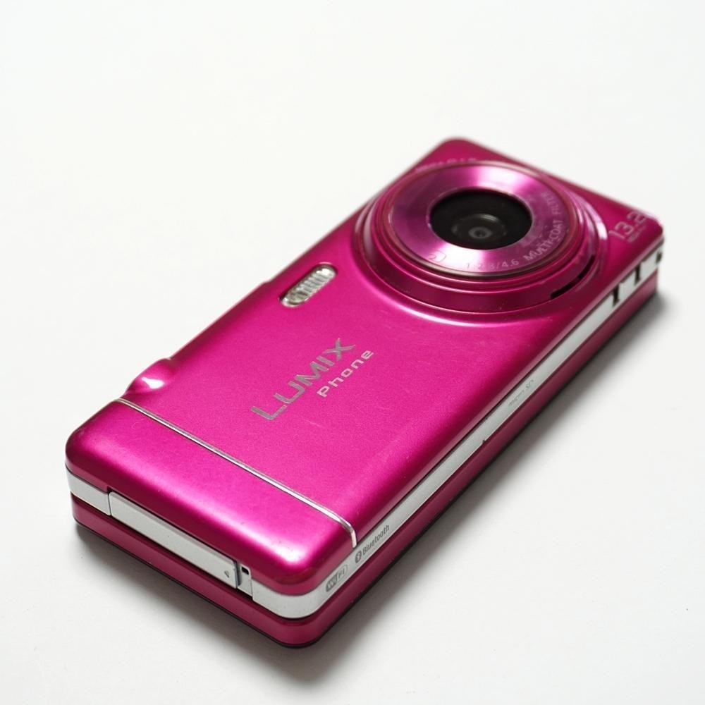 美品　docomo FOMA LUMIX Phone P-05C マゼンタ Panasonic LUMIX Phone P-05C Magenta DoCoMo FOMA Tested