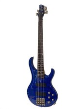Basso Elettrico Ibanez BTB-405QM Made in 2003 Custodia Morbida 5 Corde Usato