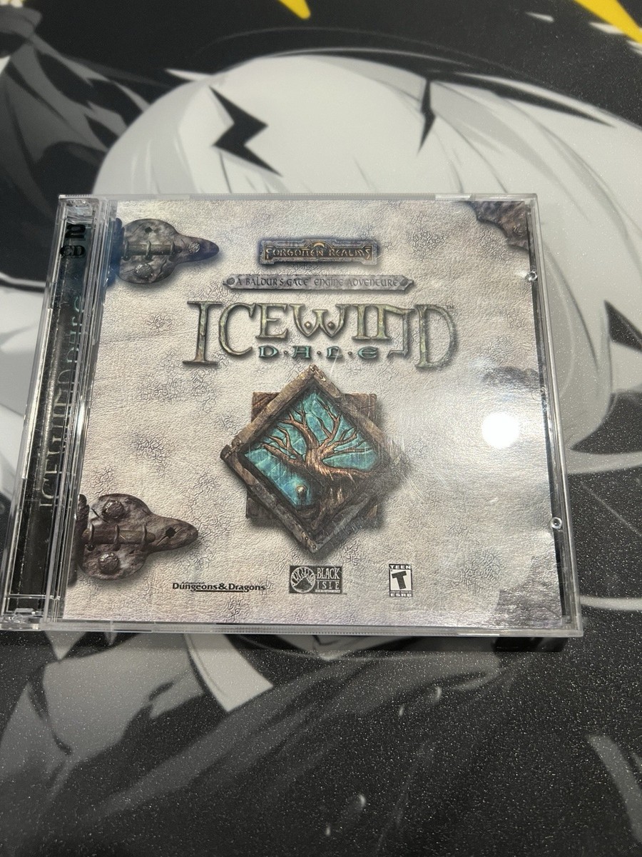 ICEWIND DALE EU版（フランス語） PCゲーム big box pc Forgotten Realms: Icewind Dale. PC Big Flip Top Box Version