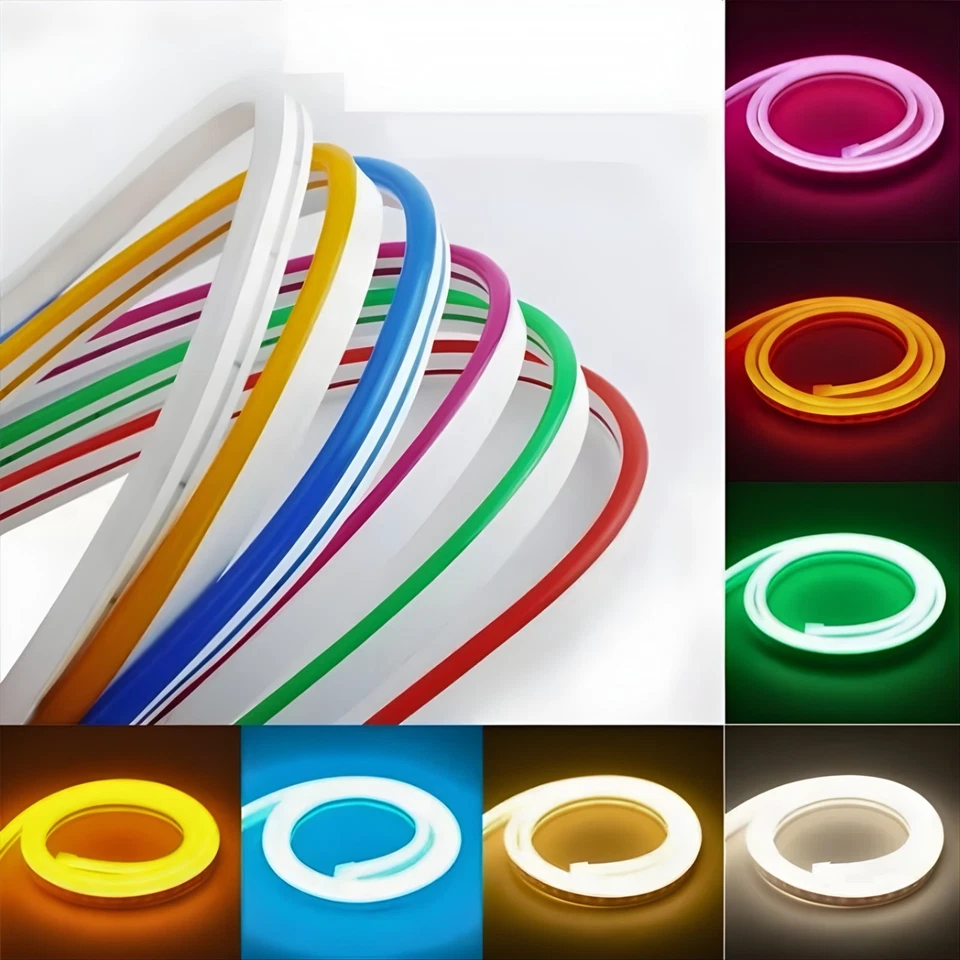 Striscia strip led neon Bobina flex 5 metri dc12v esterno ip65 modellabile - Immagine 4 di 4