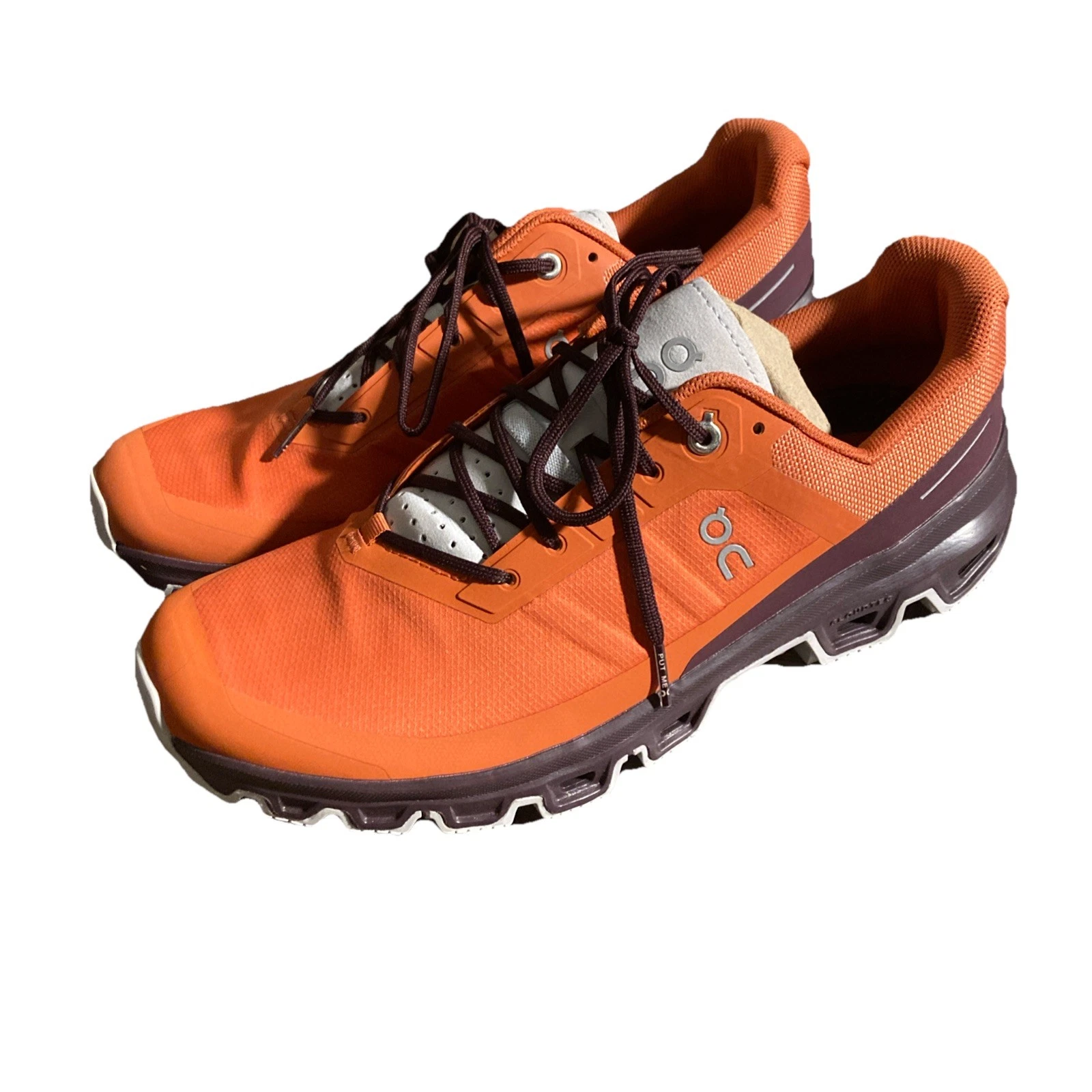 On Running Cloudventure Men’s Size 8.5 Orange Trail Running Shoes Swiss NWOT
Opens in a new window o