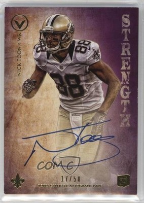 2012 Topps Valor Legionary Rookie Strength 17/50 Nick Toon #LA-NT Auto RC 0c2