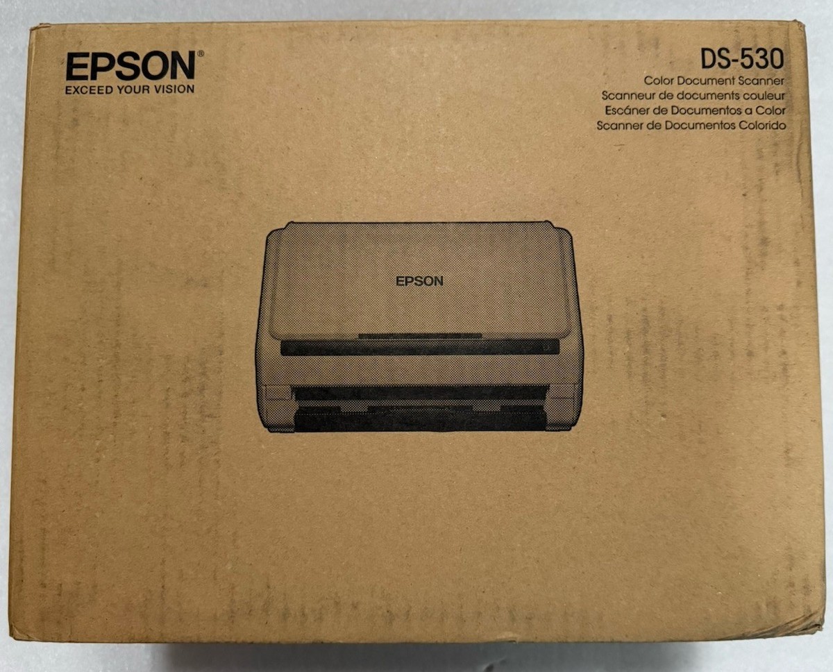 Epson DS-530 Color Duplex Document Scanner for sale online | eBay